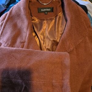 Ellen Tracy Rust Coat